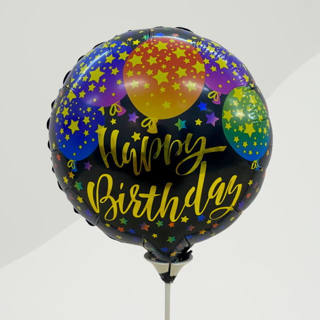 Foil Balloon 10 inch Bow dan Bunga