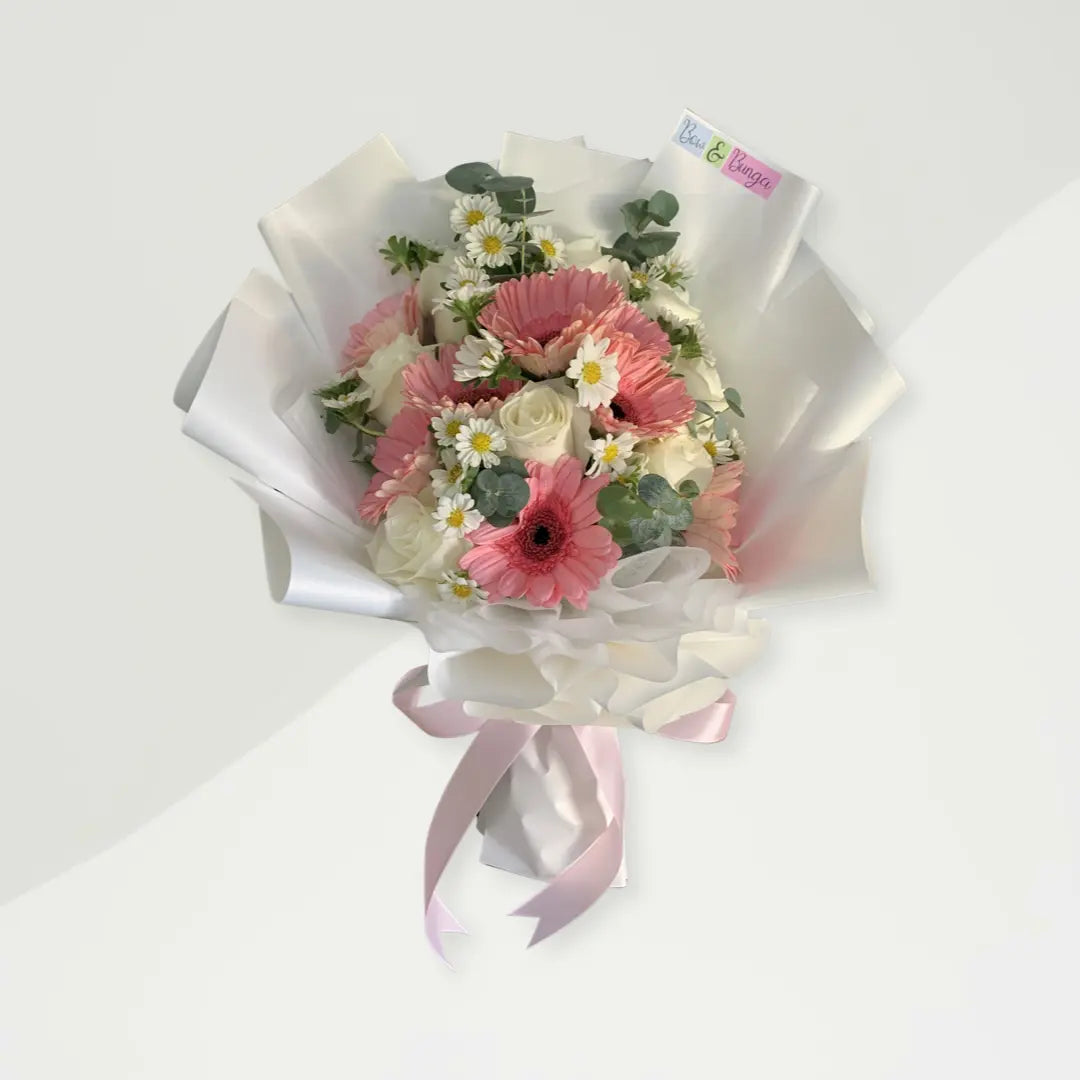 Diana Flower bouquet Bow dan Bunga