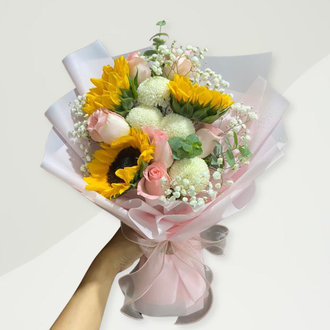 Gil flowers bouquet Bow dan Bunga